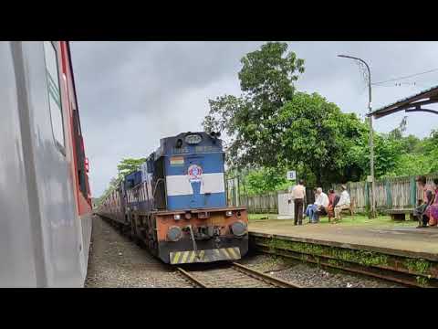 Netravati Express: Madgaon to Mumbai #Mansoon Train Journey #KonkanRailways